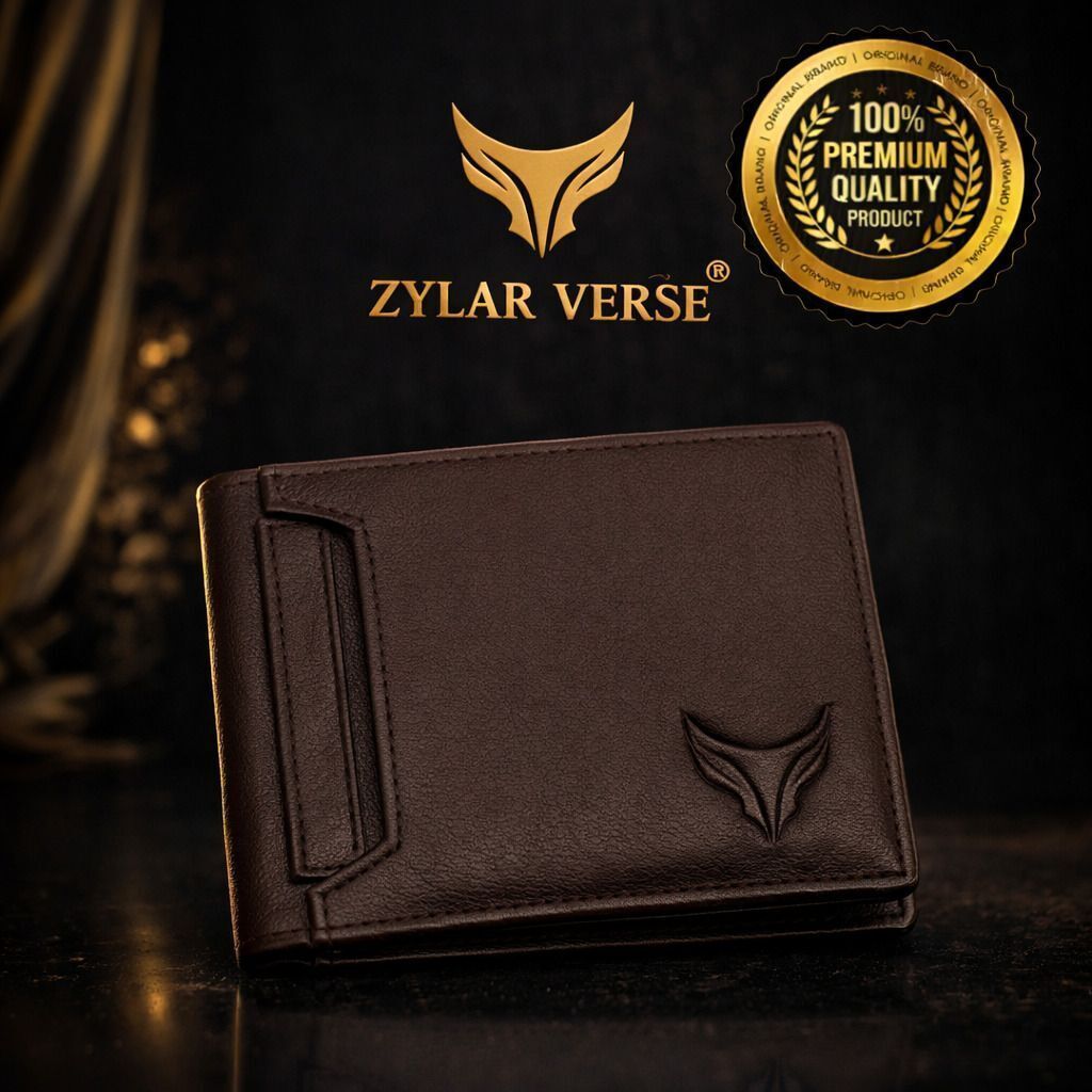 Men & Women Casual, Evening/Party, Formal, Travel, Trendy Brown Genuine Leather RFID Wallet-image-23