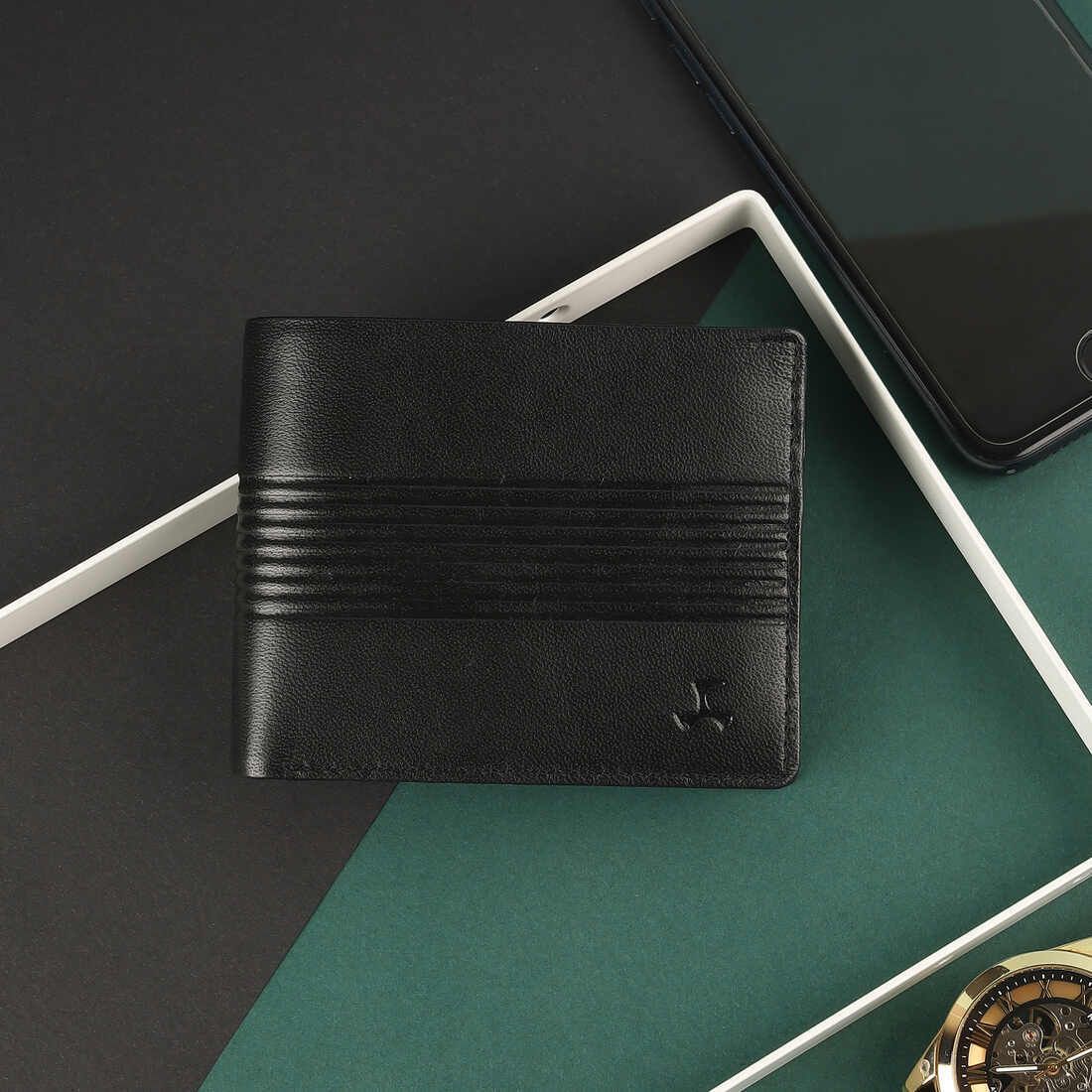 mochi Men Black Artificial Leather Wallet-picture-26