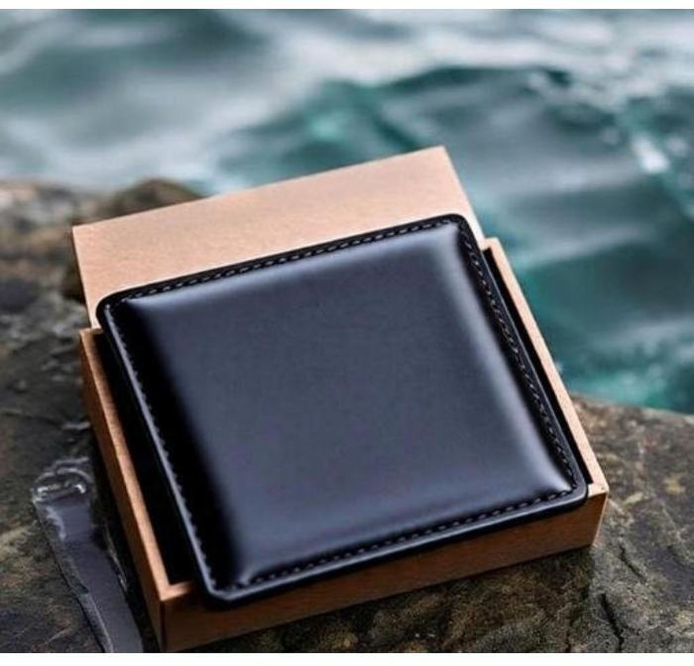 levohide Men Black Genuine Leather Wallet-picture-11