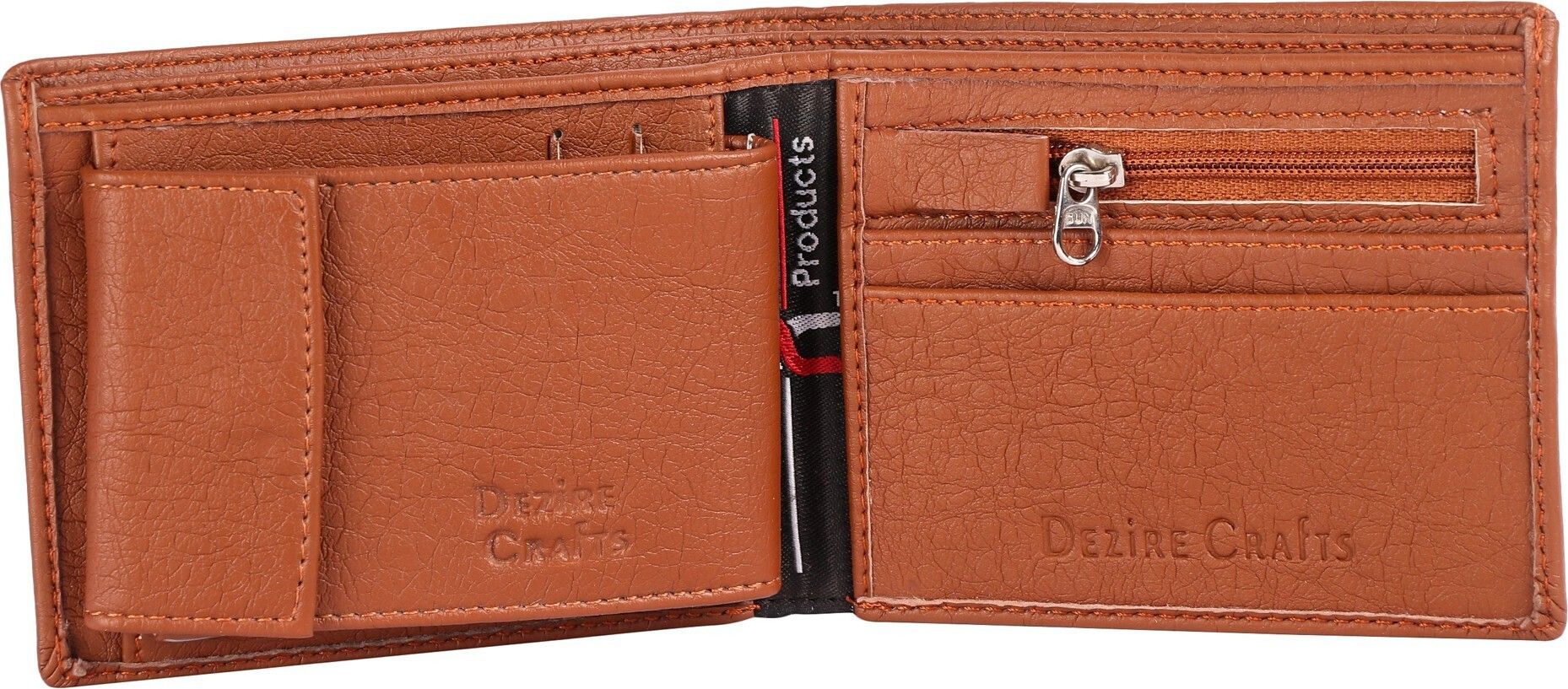 Men Evening/Party, Trendy, Travel, Formal, Ethnic, Casual Tan Artificial Leather Wallet - Regular Size-image-27