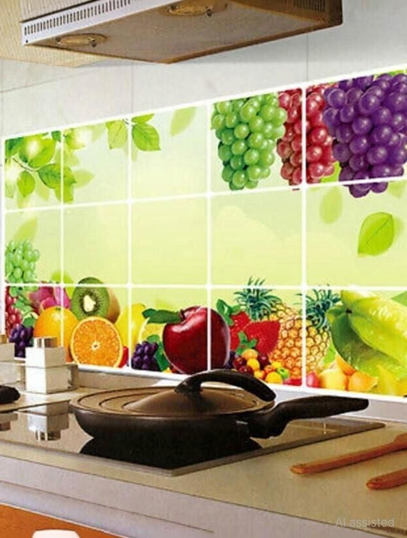 90 cm x 60 cm Waterproof Abstract Vinyl Wallpaper-image-10