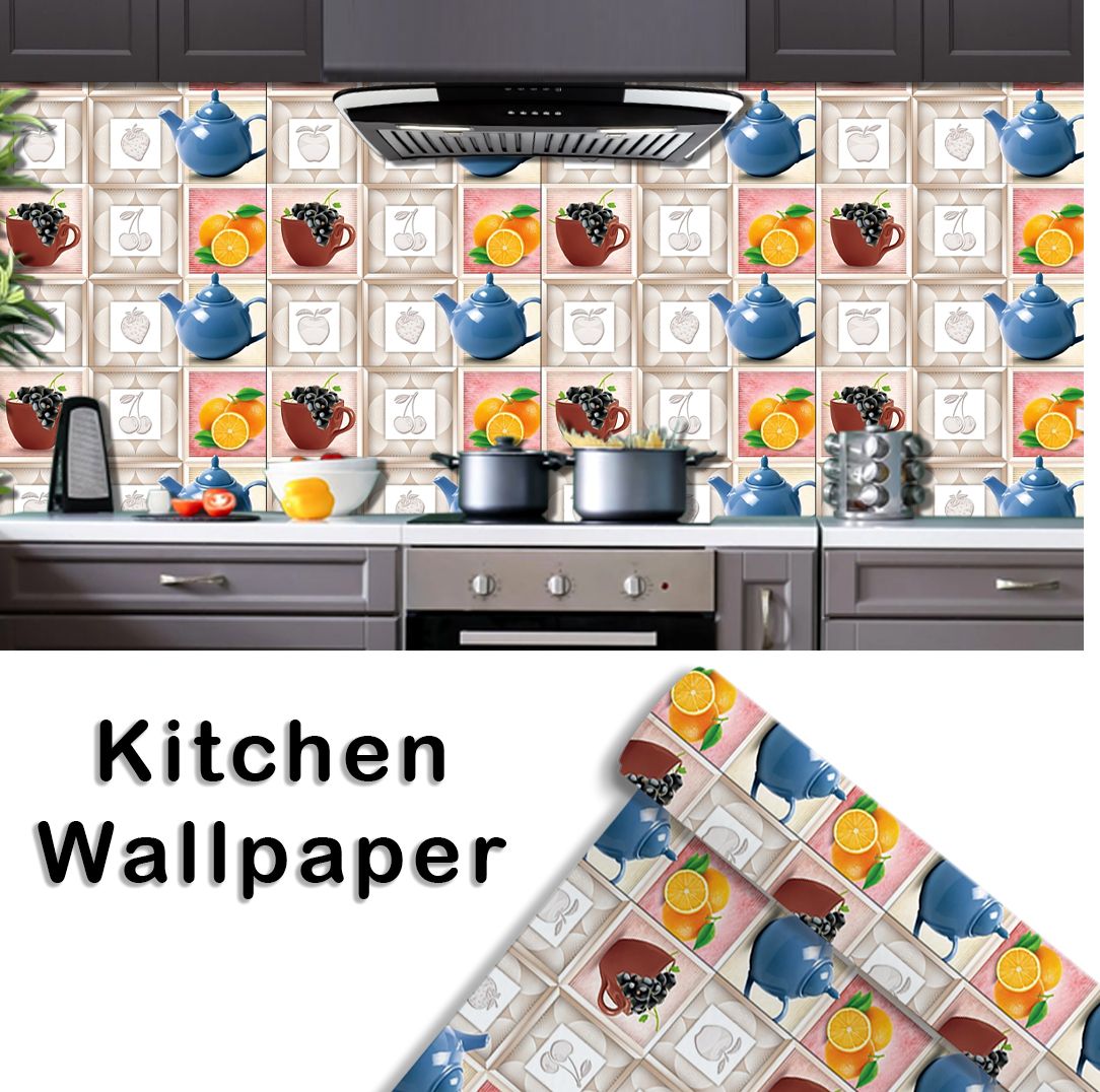 decorner 200 cm x 40 cm Waterproof Decorative Vinyl Wallpaper-picture-11