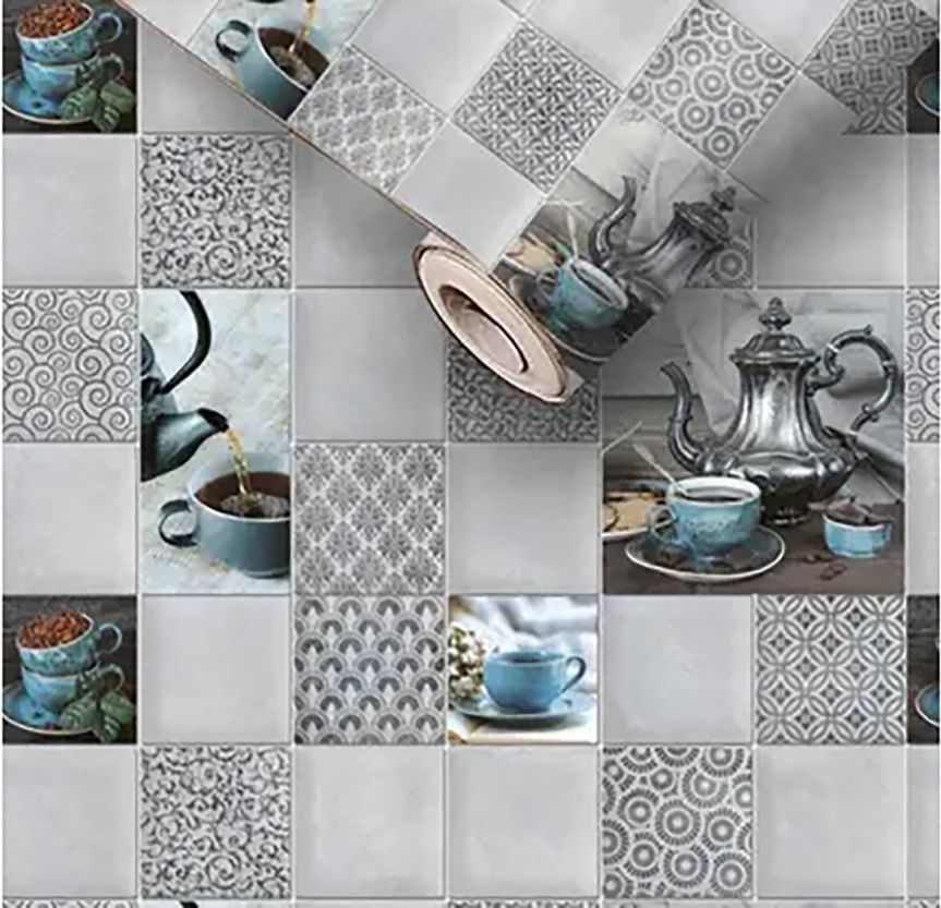 Vinyl Classics Multicolor Wallpaper