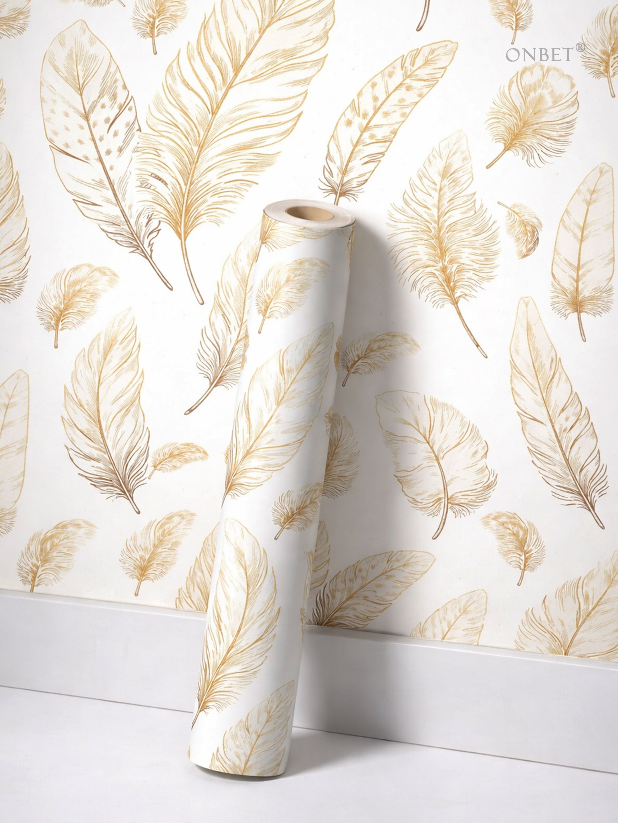onbet 300 cm x 45 cm Waterproof Classics Vinyl Wallpaper-picture-12