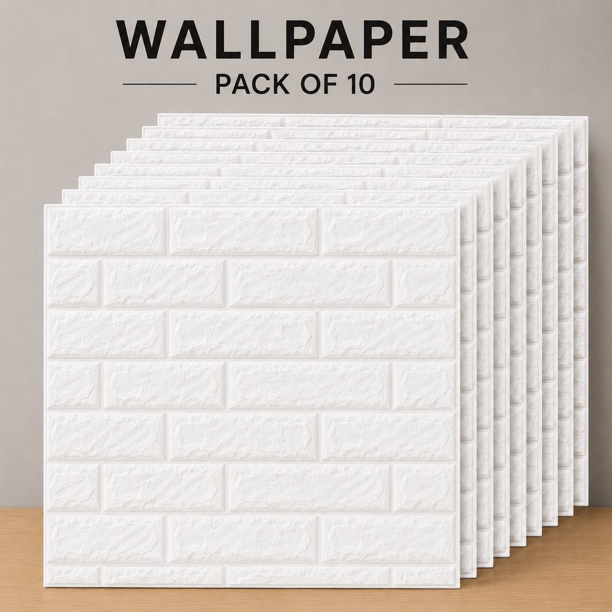 zontic 70 cm x 70 cm Waterproof Decorative Vinyl Wallpaper-picture-0