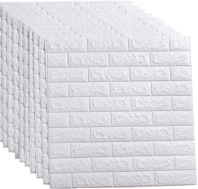 wewell Decorative White Wallpaper-picture-0