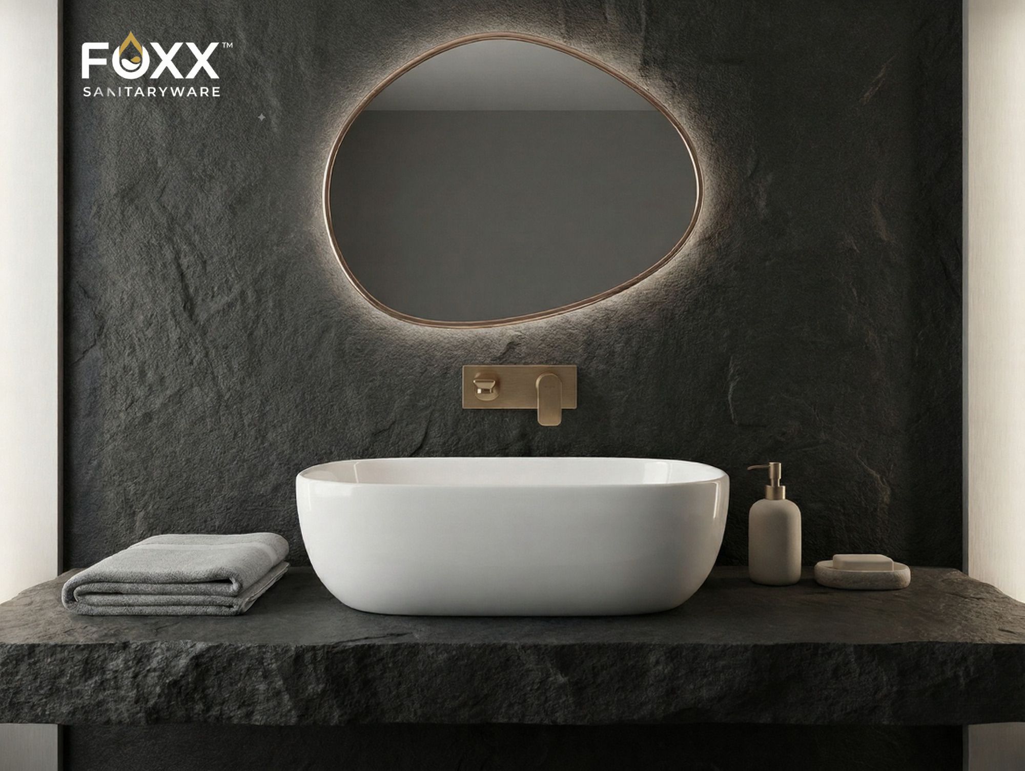 foxx sanitaryware Modern Ceramic Wash Basin for Bathroom(18x13x5)(B-White) (18x13x5)(B-White) Table Top Basin-picture-32