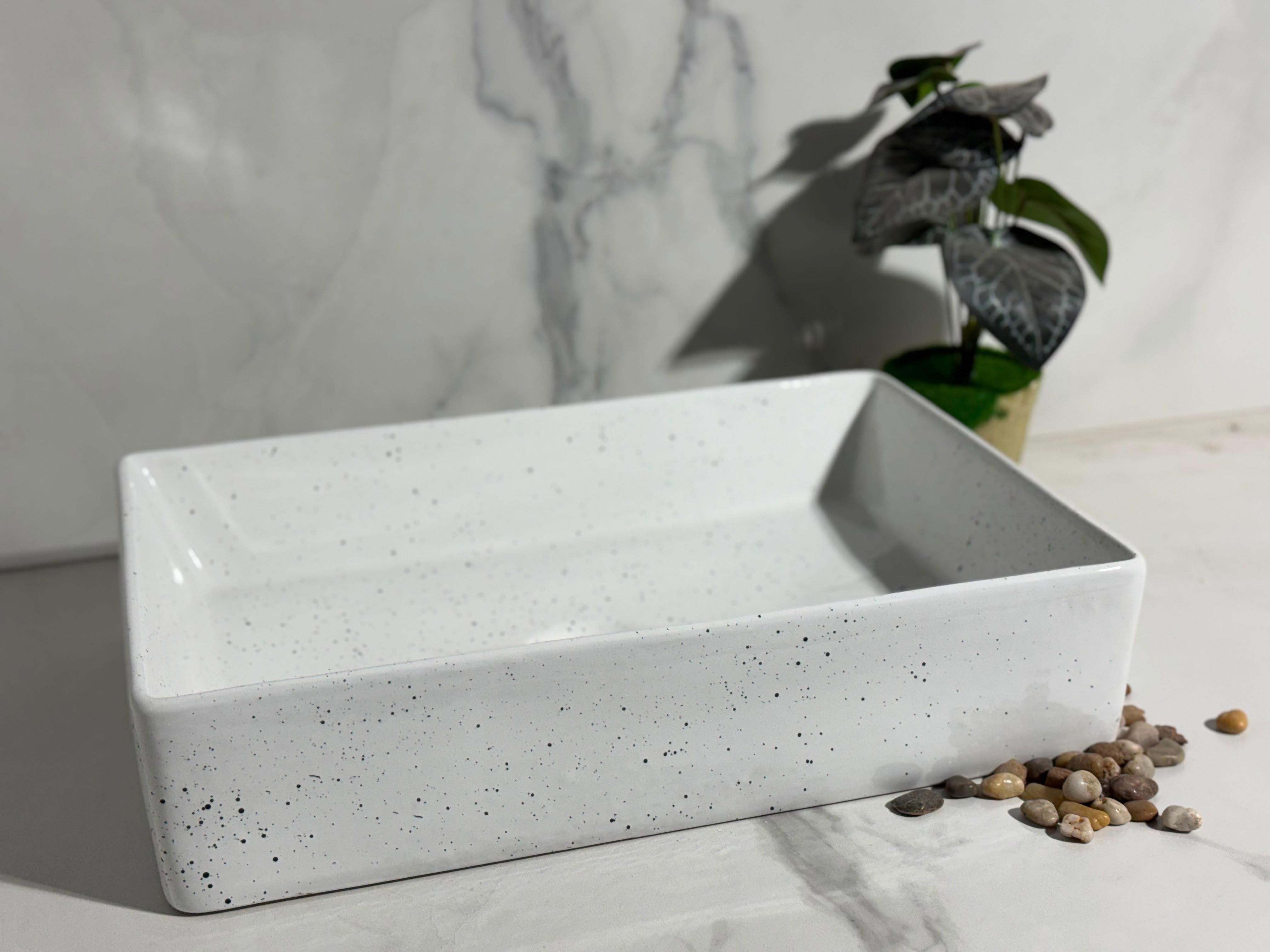 SLATE_25 PREMIUM GLOSSY WHITE RECTANGULAR TABLE TOP WASH BASIN Table Top Basin-image-40