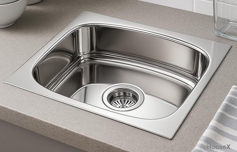 Premium Kitchen sink 16"x18"x8" inch Stainless Steel Single bowl sink KS-114 Vessel Sink-image-34