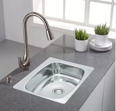 Parag Kitchen SInk 18x16x8 Vessel Sink-image-32