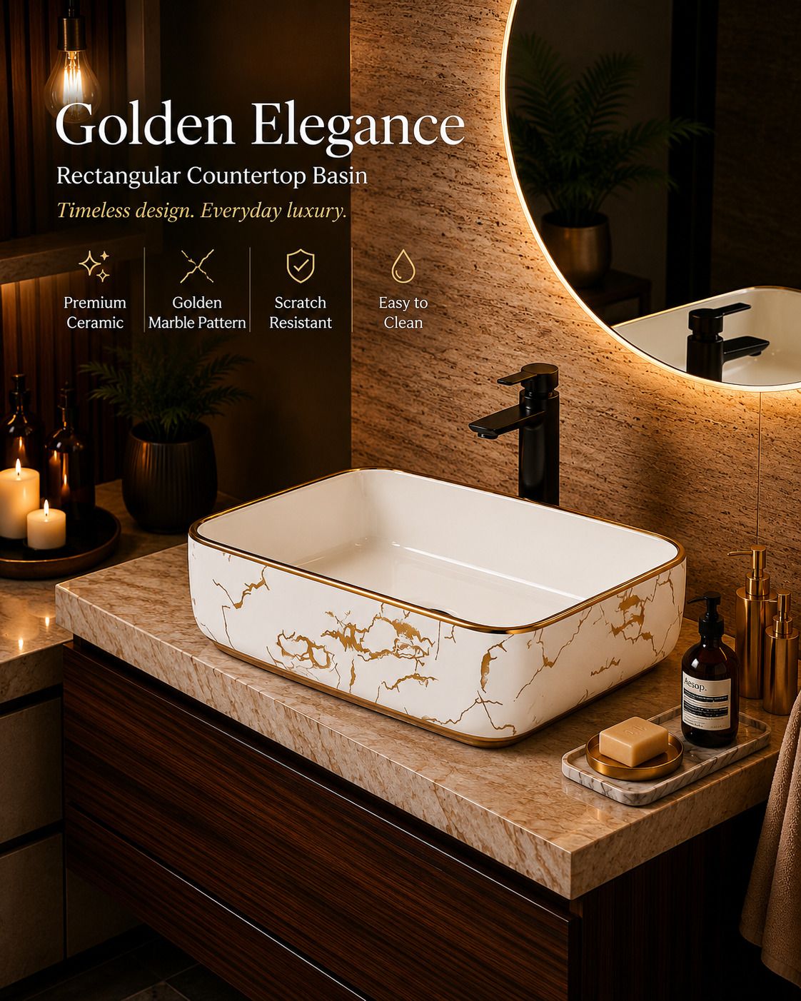 marvaniya ceramic MARVANIYA EON WHITE 1009 Table Top Basin-picture-38
