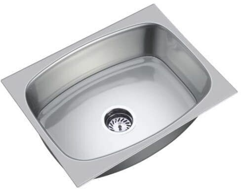 Denmark Classic Quality Stainless Steel Kitchen Sink 24*18*8INCH Size With Coupling & Waste Pipe Under Counter Basin-image-42