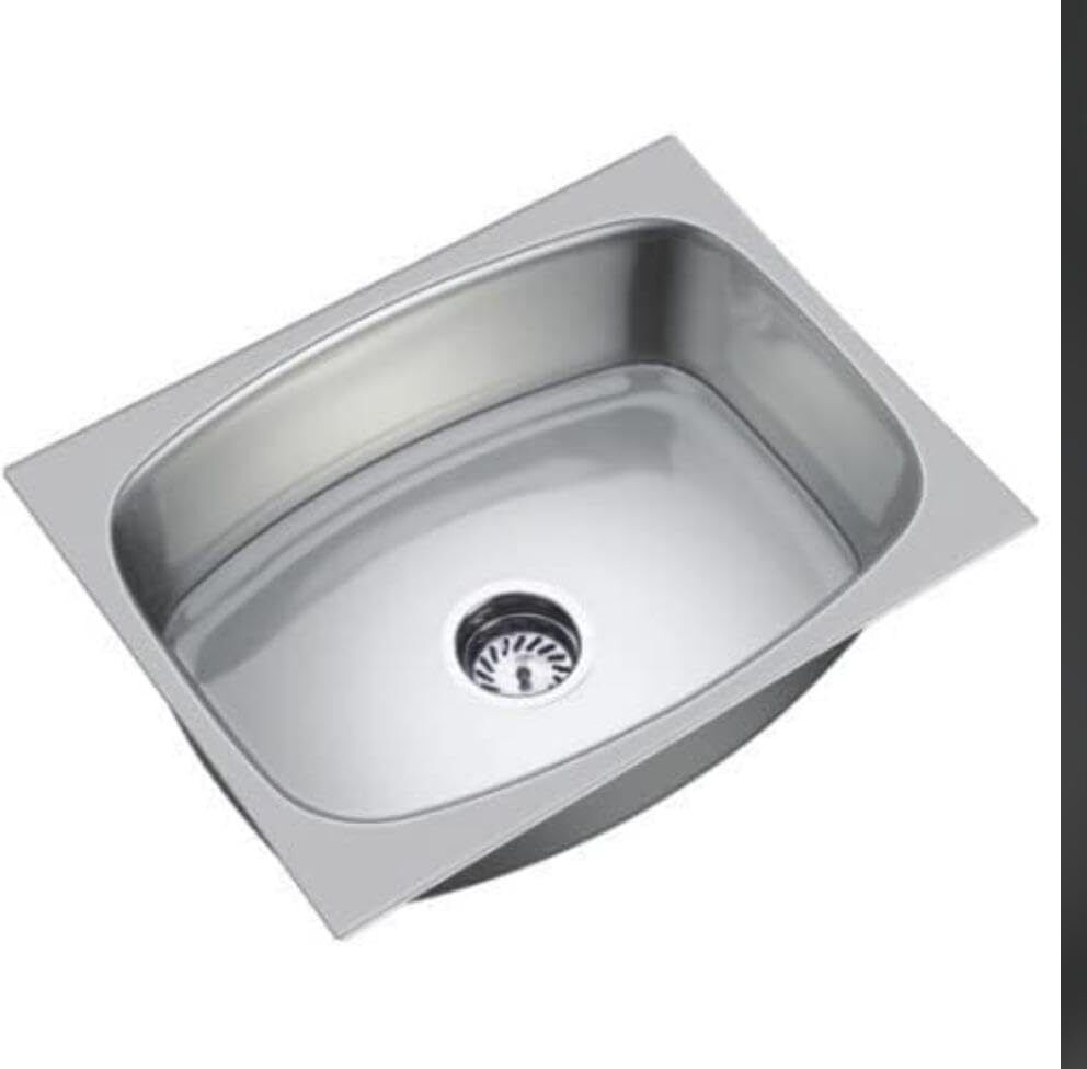 bhavyansh Kitchen Sink - 21 - 18 - 8 Top Mount-picture-1