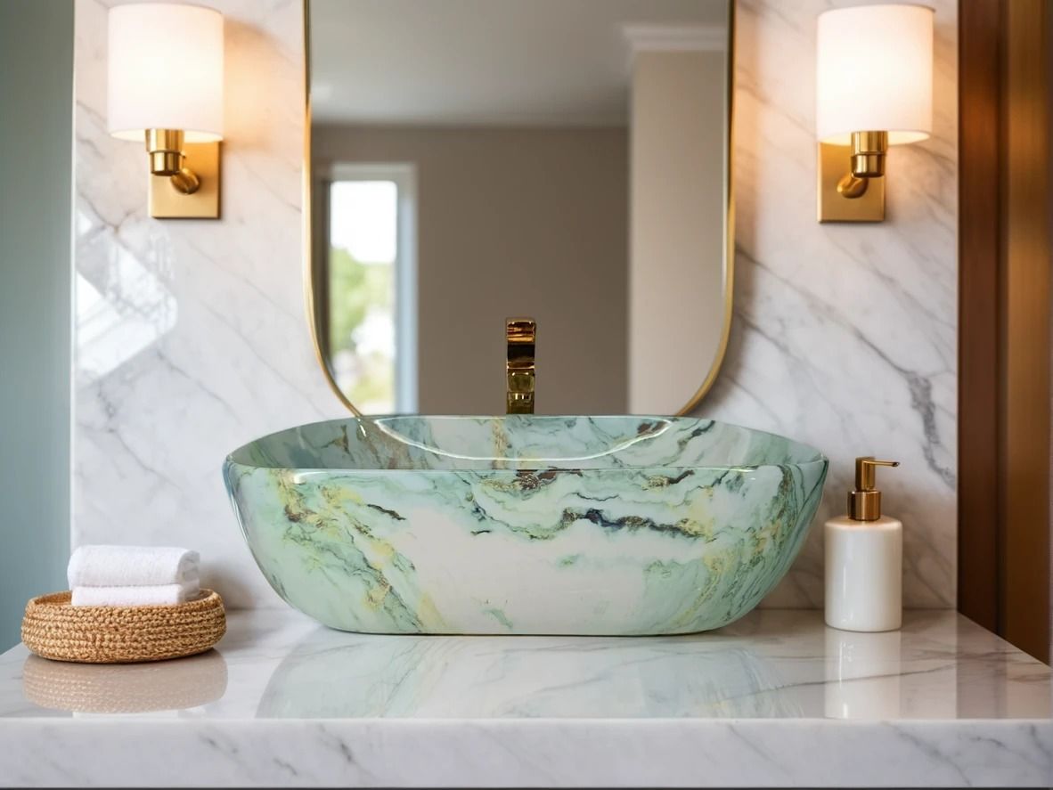 Premium Ceramic vessel Sink Which Gives Look To your Home Table Top Wash Basin JSD 1026(L45xW32.5xH12.5Cm) Very Stylish Bathroom Luxury Ceramic Wash Basin Table Top Basin-image-21