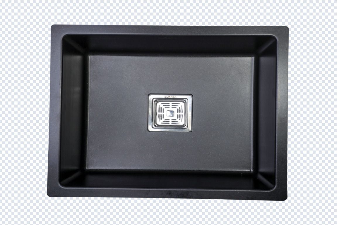 curata Stainless Steel Kitchen Sink 18x24 Matte Black CRT-QS-1824-MBLK Counter Top-picture-25