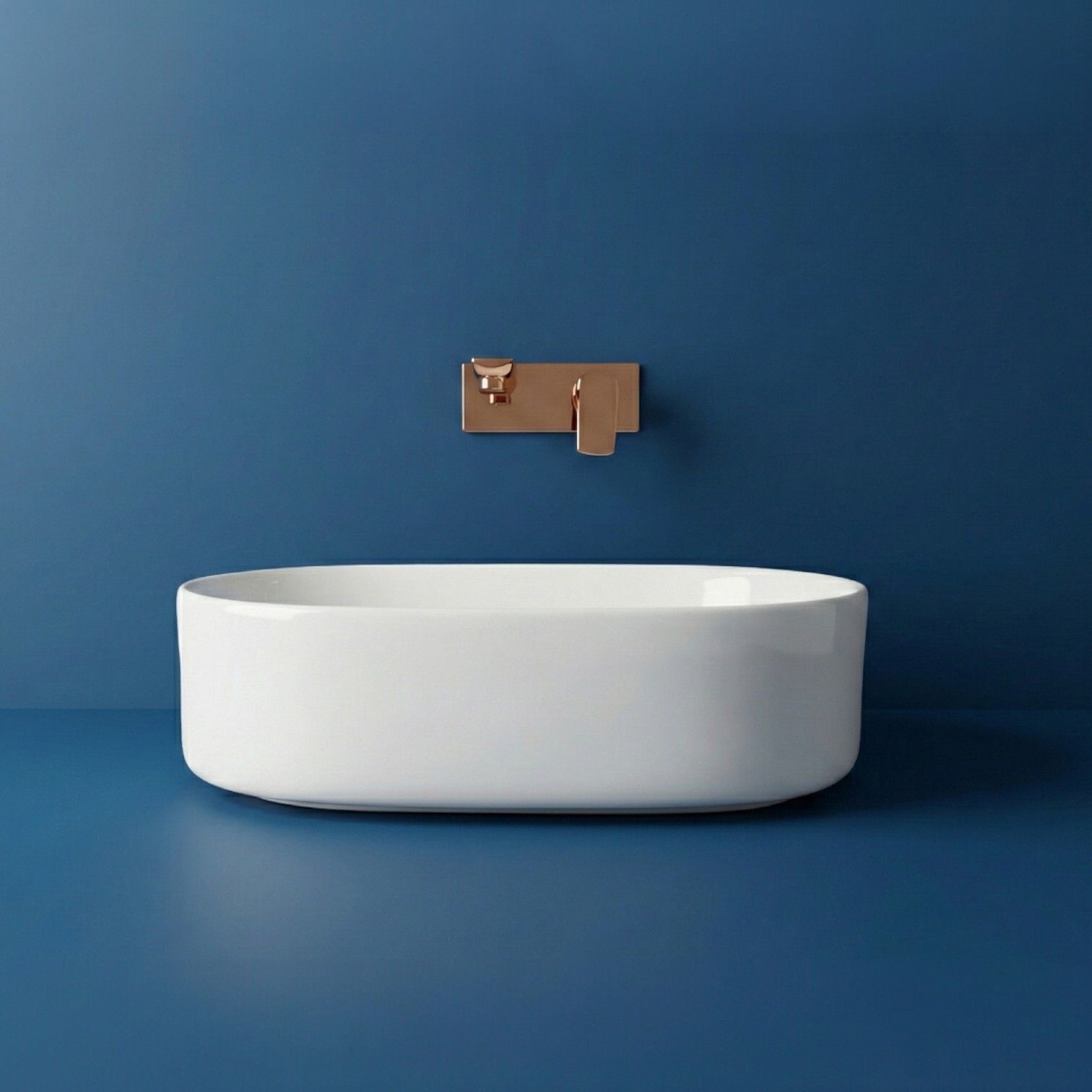 foxx sanitaryware Modern Ceramic Wash Basin for Bathroom(19x13x5)(B-White) (19x13x5)(B-White) Table Top Basin-picture-45