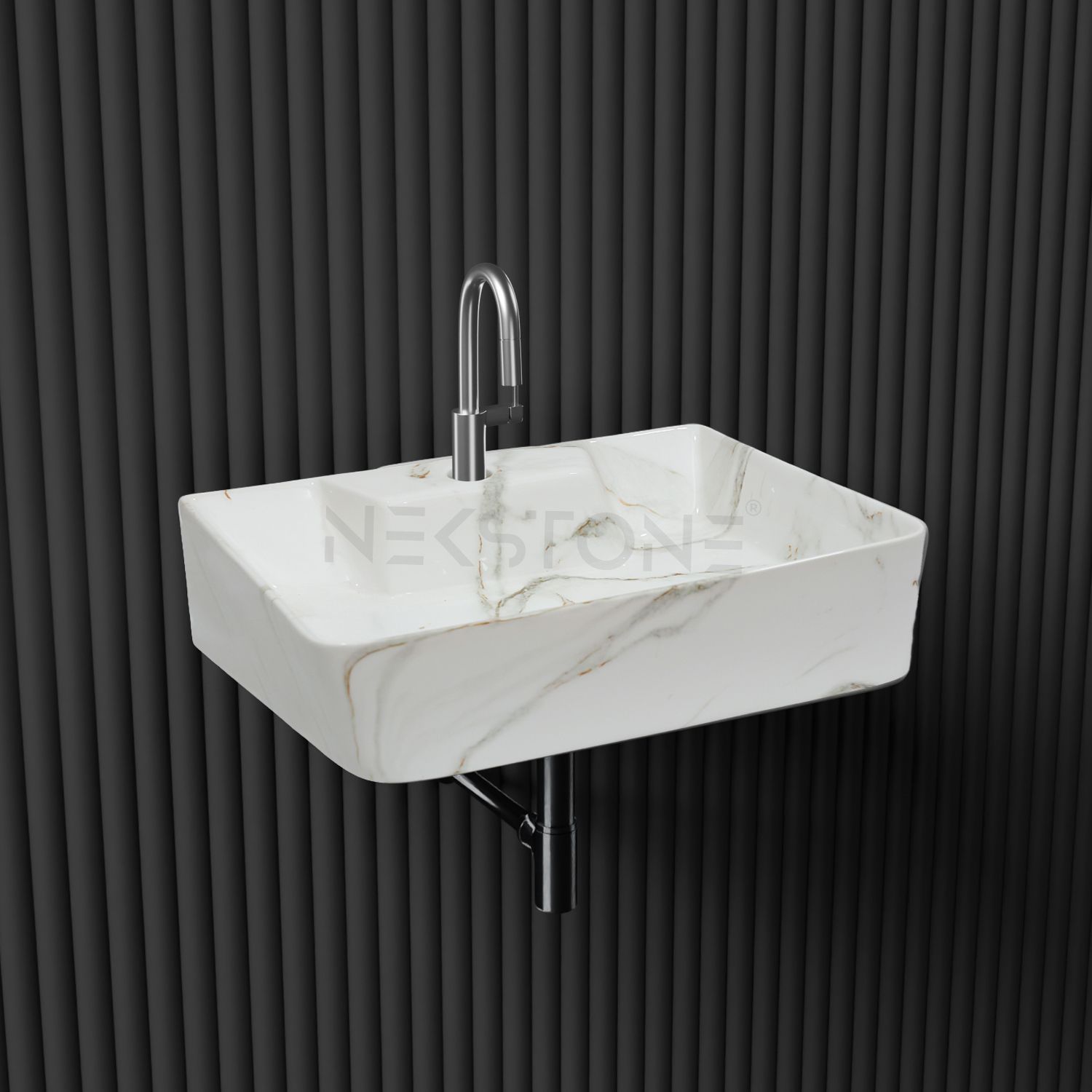 Wall Mount basin & tebal top basin Ceramic Wash Basin Glossy 703 (12x16x5 inch) Table Top Basin-image-25
