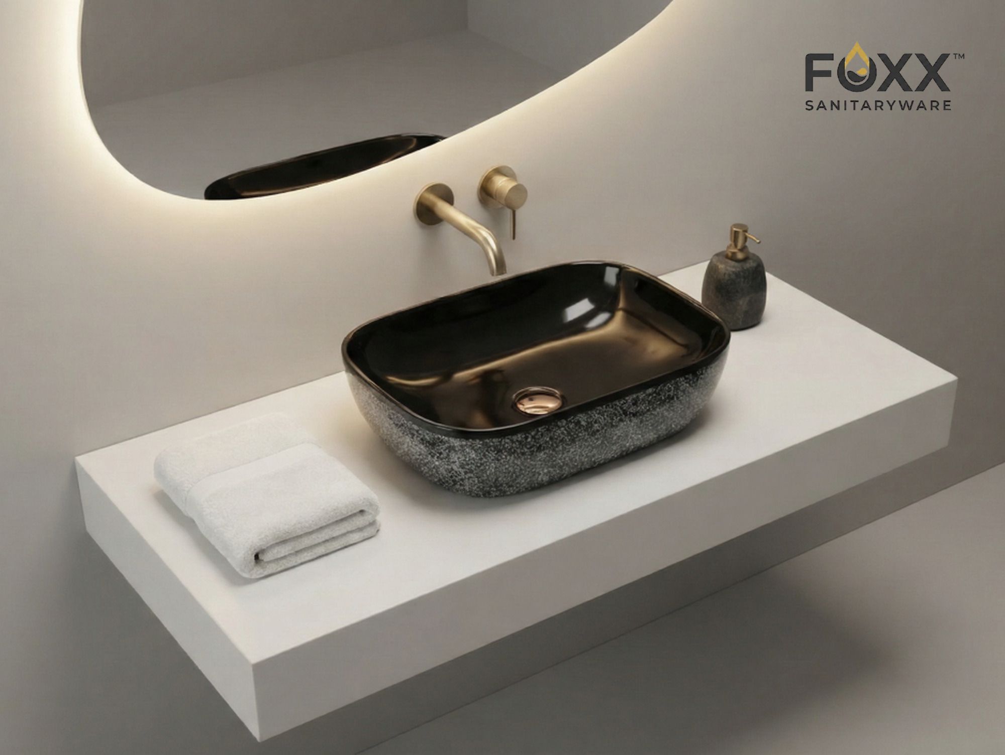 Premium Luxury Ceramic Wash Basin for Home, Restaurants & Hotels (CR-22) CR-1022 Table Top Basin-image-23