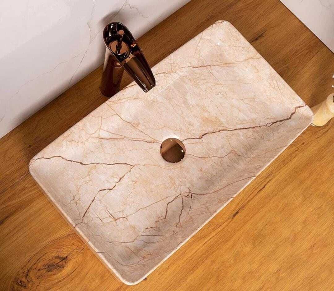 BIG SIZE DESIGNER PREMIUM TABLE TOP COUNTER TOP WASH BASIN slate442 Table Top Basin-image-12