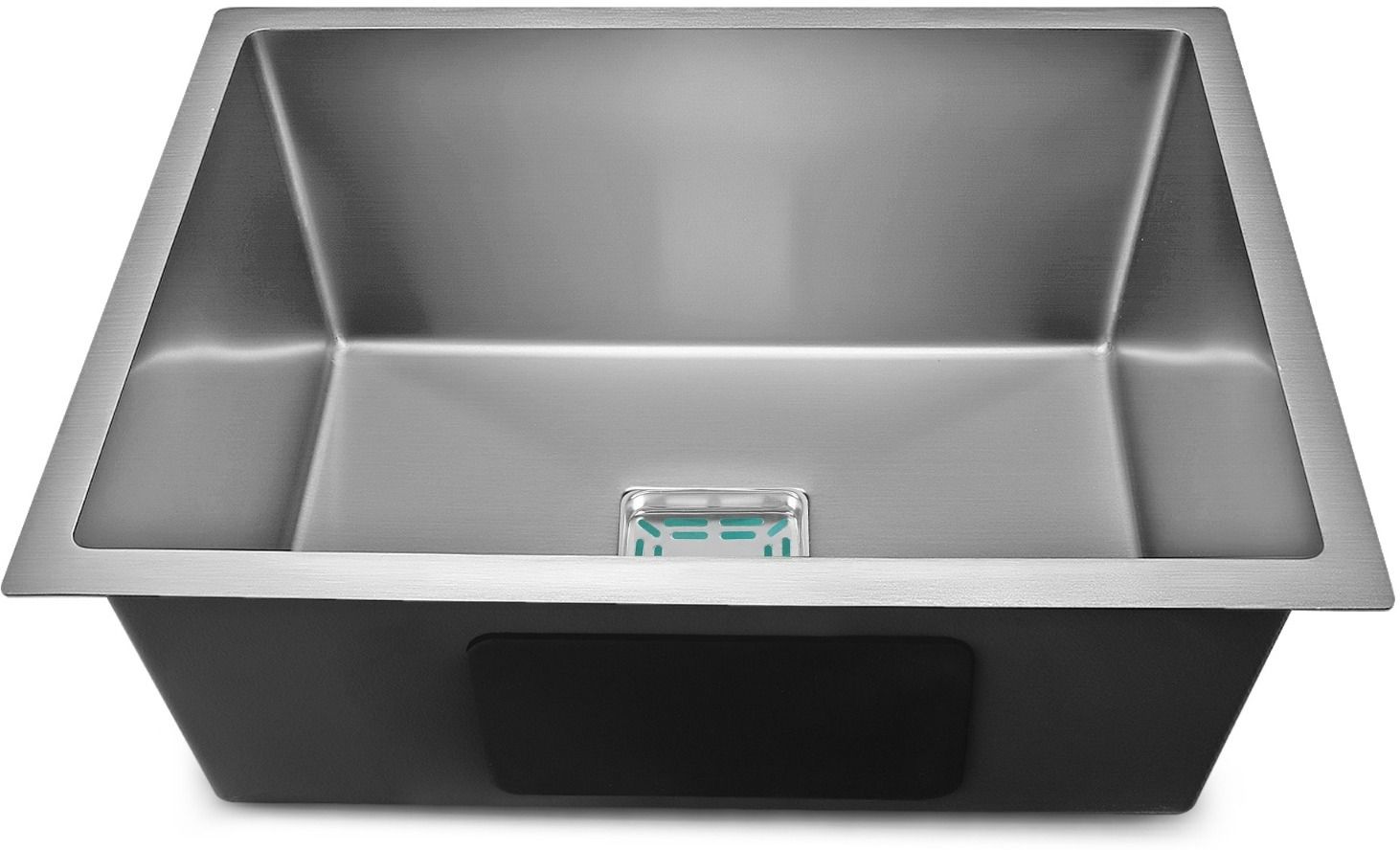 Handmade Kitchen Sink 24 X 18 X 10 Sound Proof Single Bowl Stainless Steel Matt Finish_F81 Vessel Sink-image-28