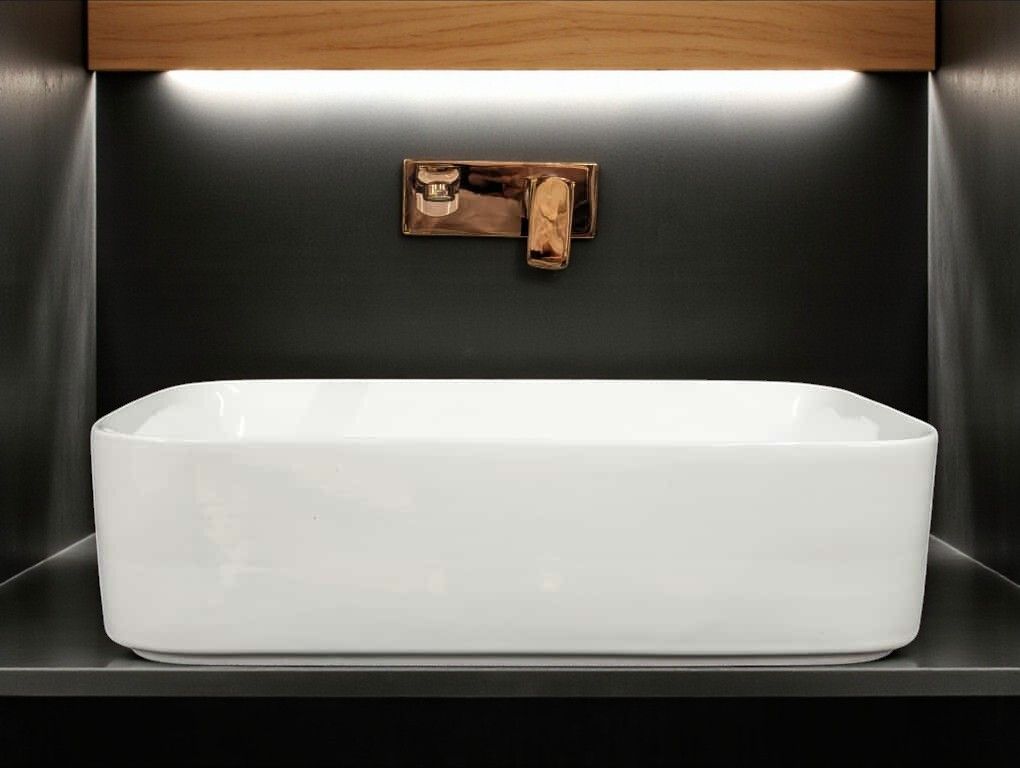 Premium Ceramic Wash basin (M-Euro-White) (20x15x5)(M-Euro-White) Table Top Basin-image-15