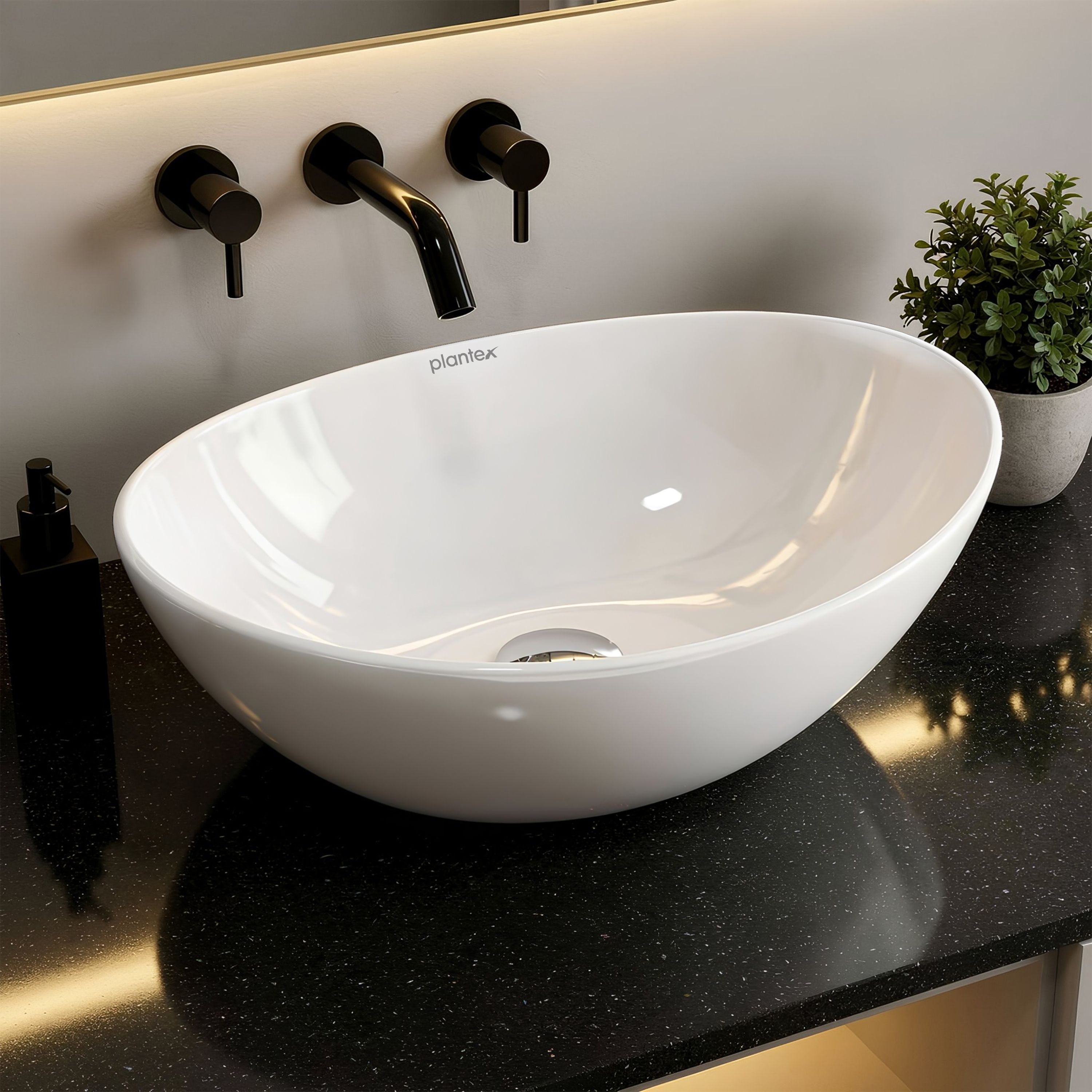 Ceramic Table Top Oval Wash Basin for Bathroom/Bathroom Sink/Bathroom Basin Counter Top-image-45