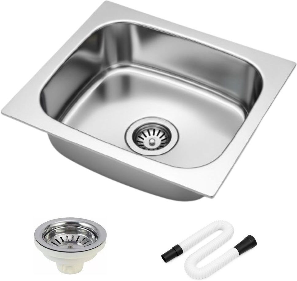 Best Kitchen sink for home 16x18 Single bowl sink KS-273 Vessel Sink-image-8