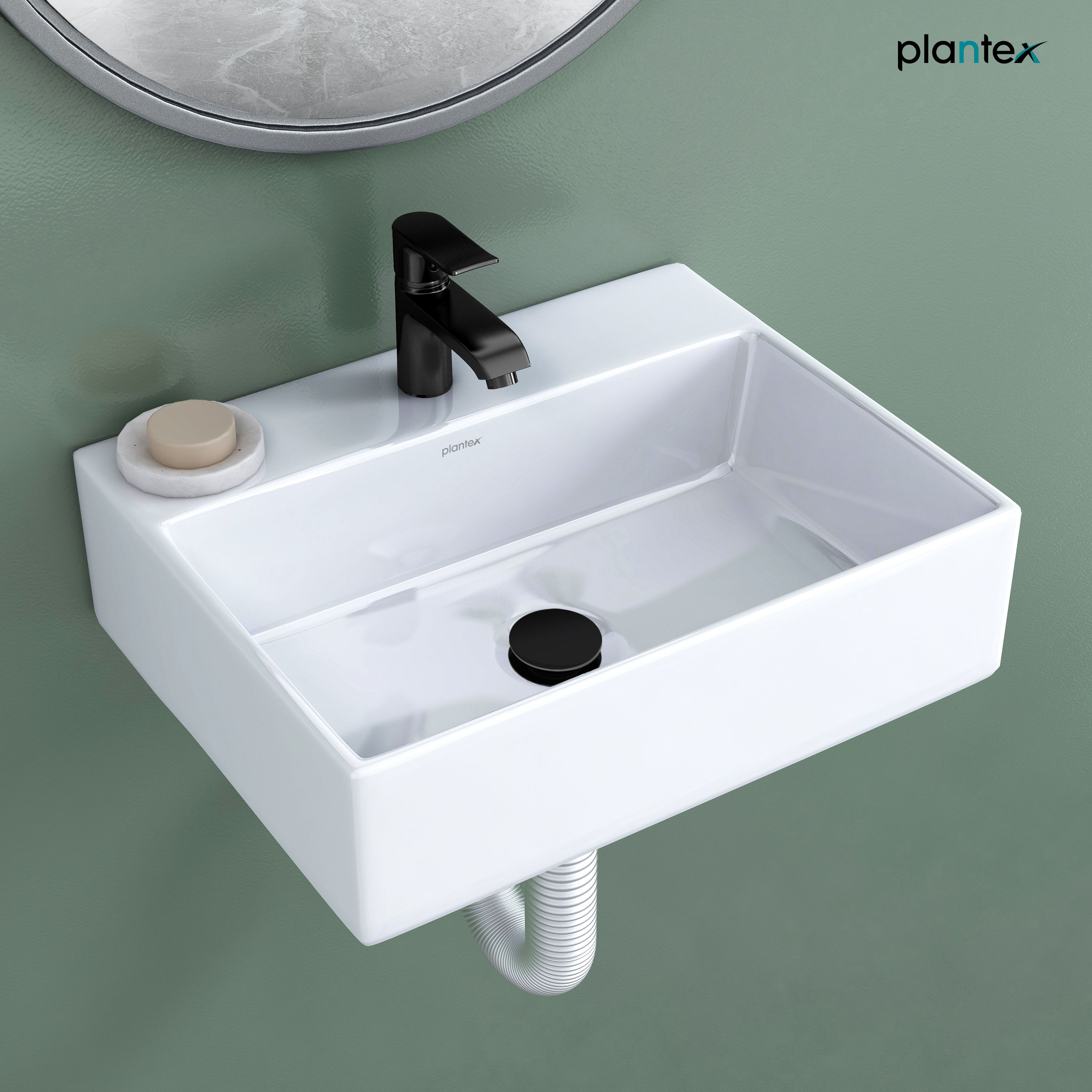 Premium Ceramic Basin/Wall Hung Wash Basin For Bathroom/Sink For Handwash Wall Hung Basin-image-19