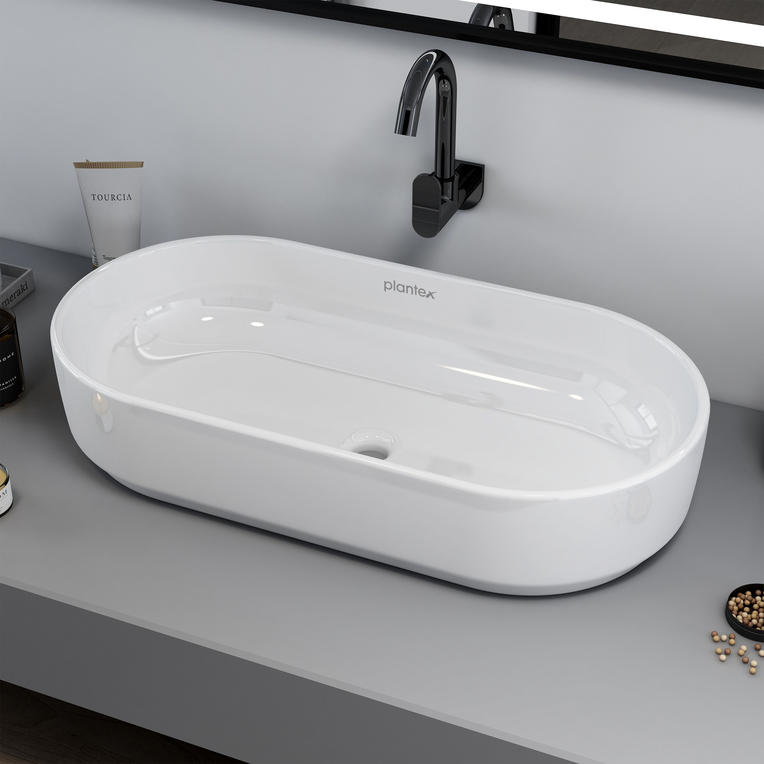 Platinum Ceramic Tabletop Wash Basin/Basin for Bathroom (APS-763-ROSSA) Table Top Basin-image-22