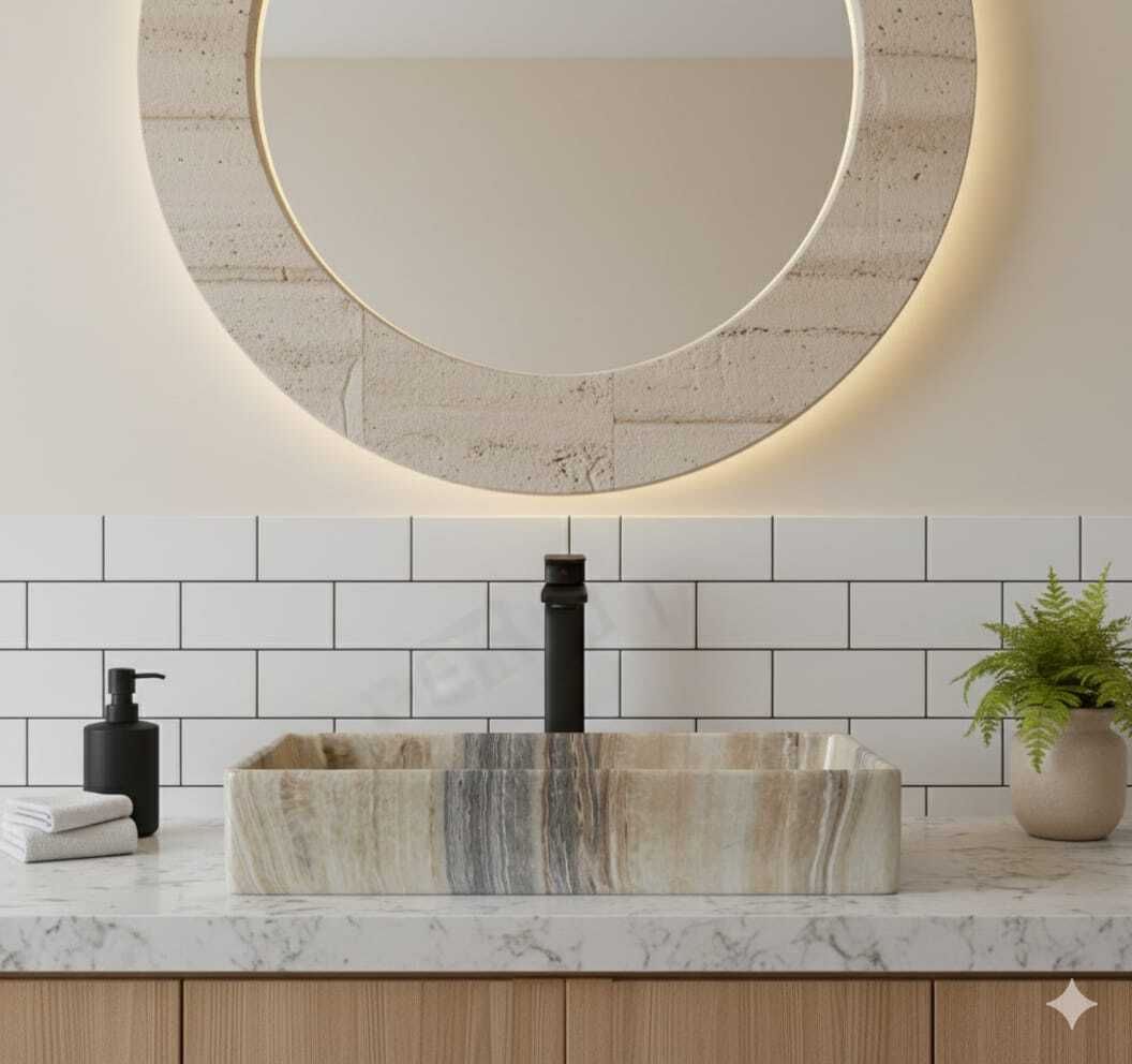 Luxurious Table Top Wash Basin Premium Quality (24x14x5 inch )glossy 422 Table Top Basin-image-7