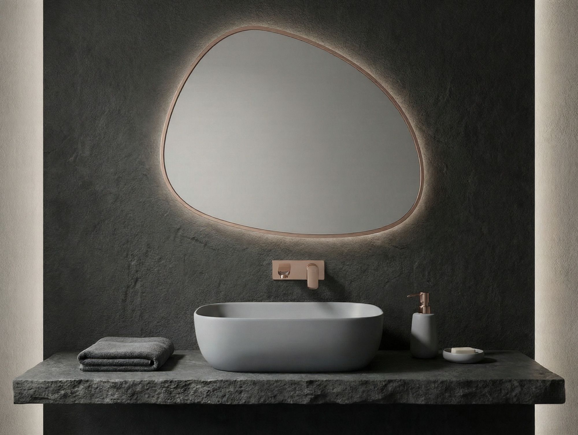 Premium Luxury Ceramic Wash Basin for Home, Restaurants & Hotels(CR-Grey Matt) CR-Grey Matt Table Top Basin-image-39