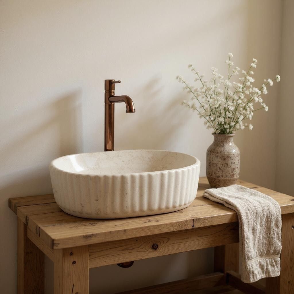 Premium Designer Ceramic Wash basin Bruno(M95-Matt) with Waste pipe & Coupling (19.5x13x5)(M95-Matt) Table Top Basin-image-26