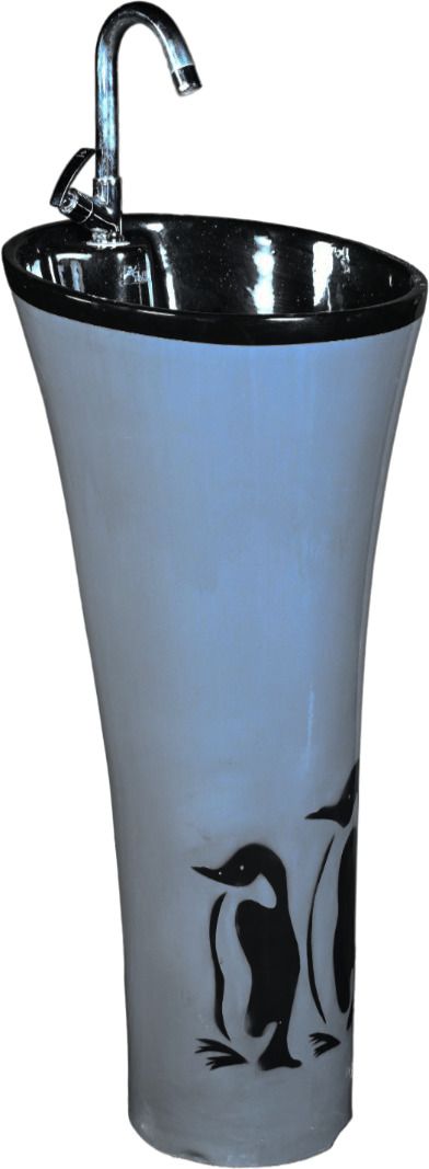 Exclusive TR Series's Premium Grade Ceramic's WashBasin Pedestal Basin-image-24