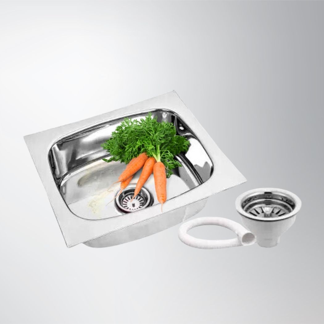 shivangan premium quality stainless kitchen sink 18*16*7inch 32 Top Mount-picture-17