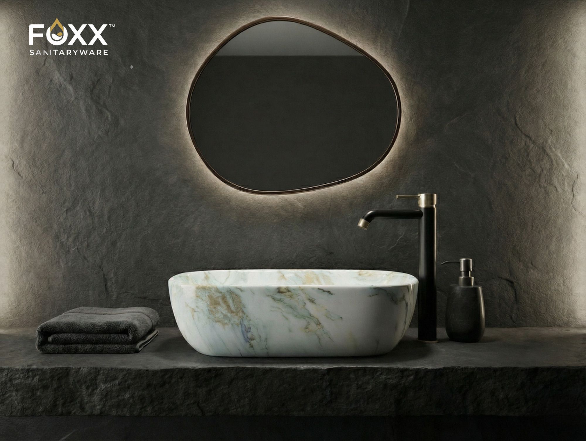 foxx sanitaryware Modern Ceramic Wash Basin for Bathroom(18x13x5)(B-48) (18x13x5)(B-48) Table Top Basin-picture-30