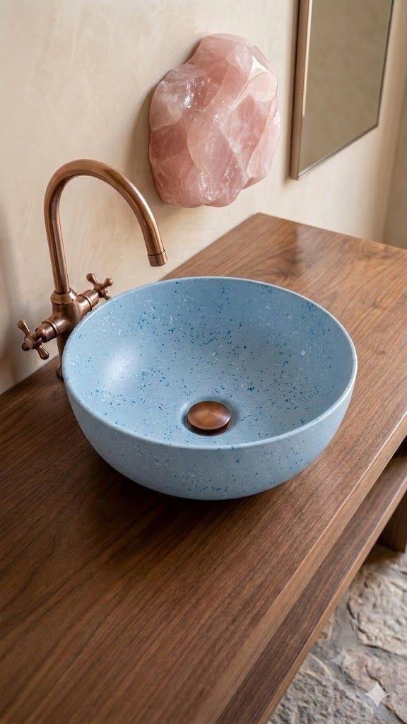 auranest Countertop Wash Basin Polished Finish Durable Natural Stone For Bathroom Premium Ceramic Wash Basin Counter top basin Counter Top-picture-31