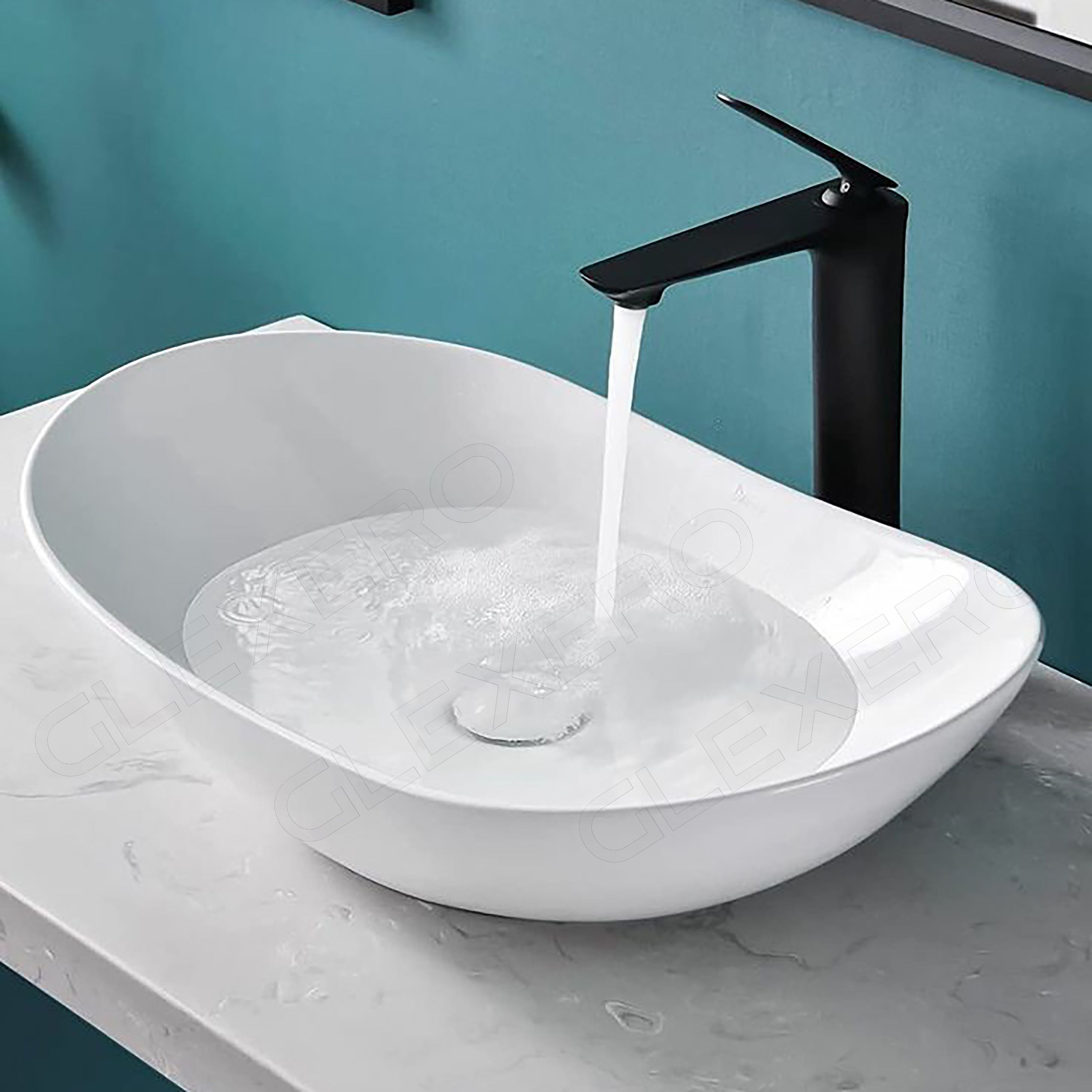 SUV Super White Best Quality Super White Trending Style Countertop Wash Basin Table Top Basin-image-8