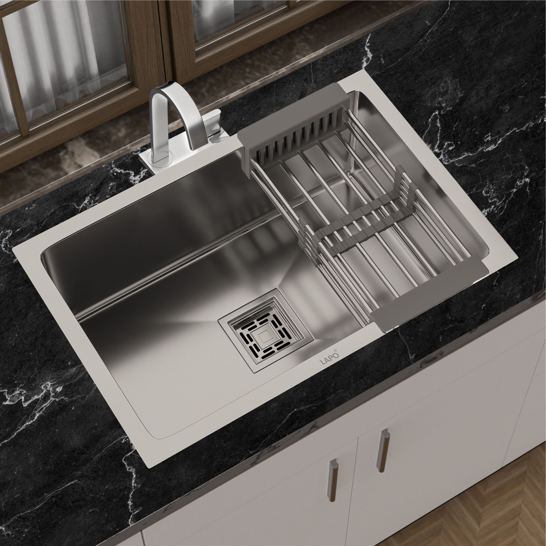 lapo HM-Steel-Sink-Matt Under Counter Basin-picture-16