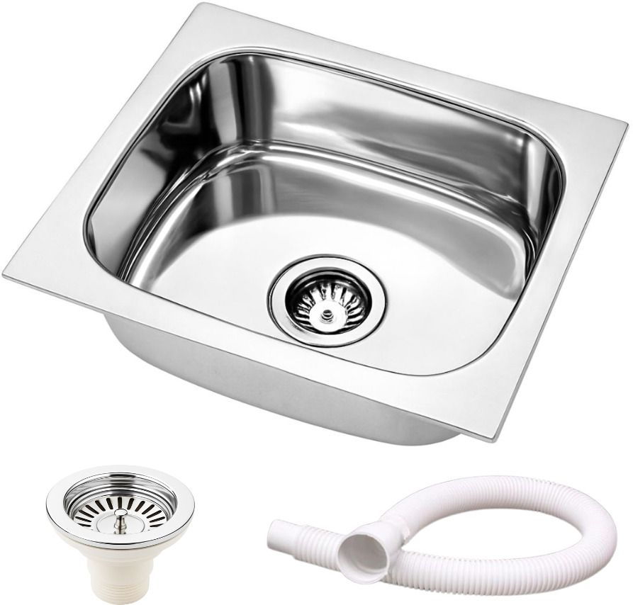 housex Premium Kitchen sink 16"x18" inch Stainless Steel Single bowl sink KS-731 Vessel Sink-picture-43