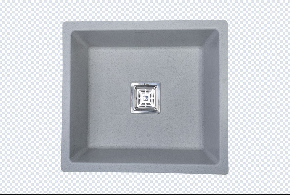 CURATA 16×18 Matt White Quartz Kitchen Sink 18X21 GRANITE GREY QUARTZ KITCHEN SINK Top Mount-picture-16