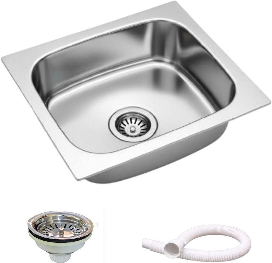 Premium Kitchen sink 16"x18"x7" Single bowl sink KS-201 Vessel Sink-image-29