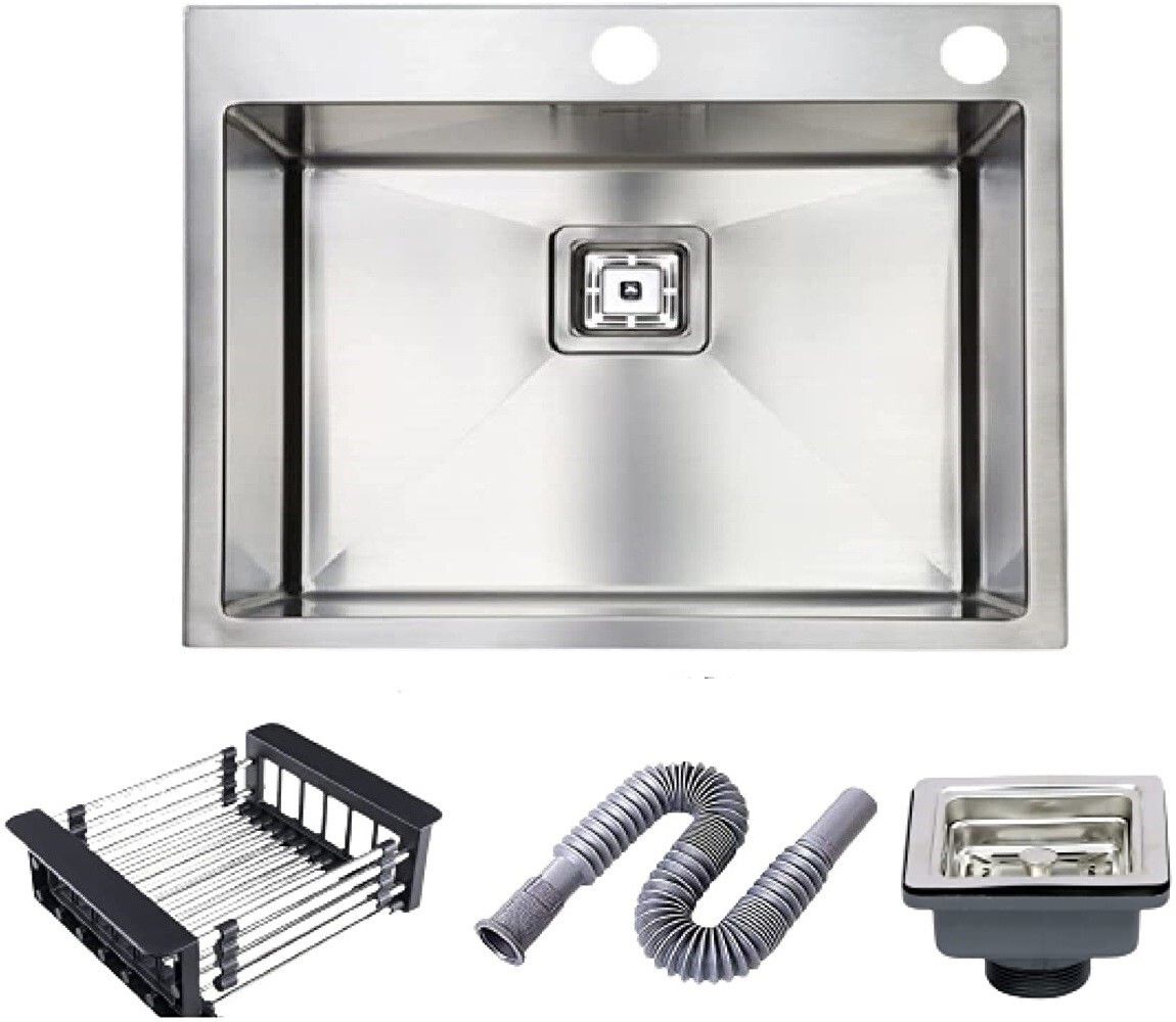 Undermount Stainless Steel Kitchen Sink Single Bowl Heavy Duty Stainless Steel Matt Finish MG_91 Vessel Sink-image-17