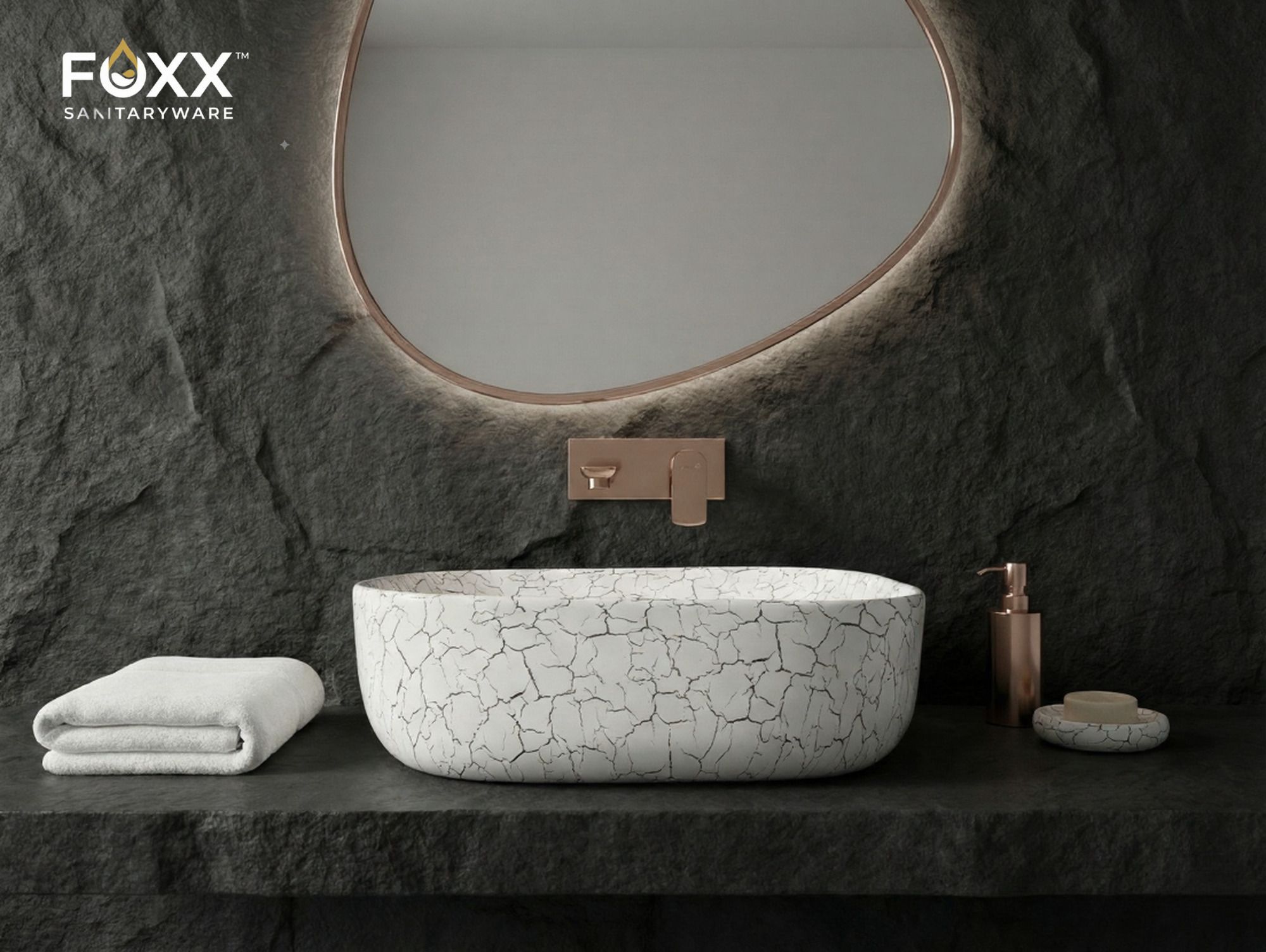 foxx sanitaryware Modern Ceramic Wash Basin for Bathroom(18x13x5)(B-30) (18x13x5)(B-30) Table Top Basin-picture-12