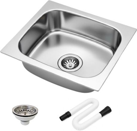 Premium Compact kitchen sink 16x18 Single bowl sink for kitchen KS-847 Vessel Sink-image-25