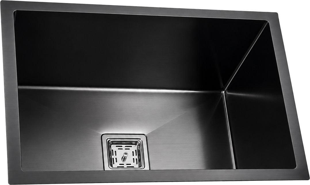 ajantasanitary Handmade Single Bowl Kitchen Sink Black Finish AI 1501B | 24x18x10 Inch Sink Vessel Sink-picture-41