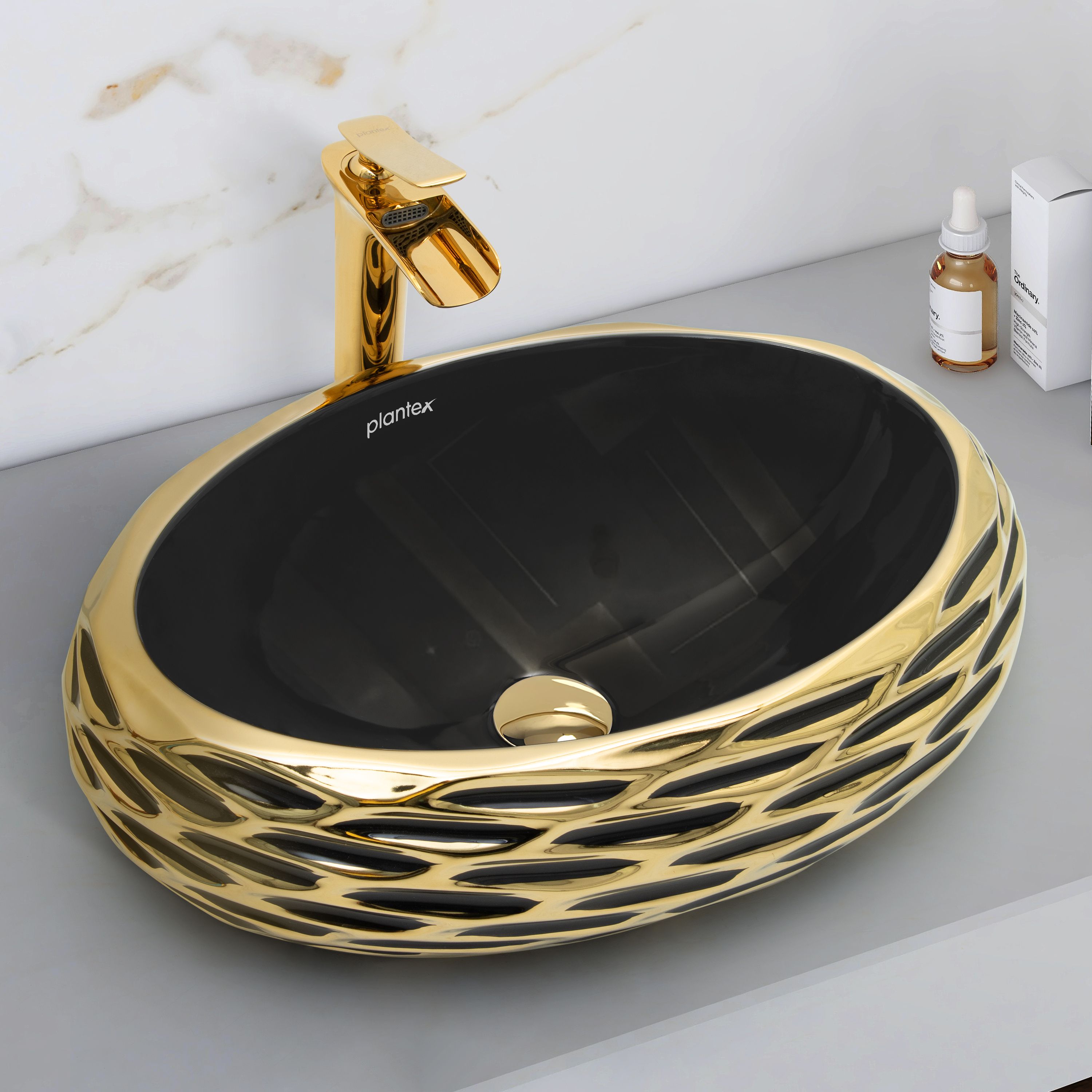 Ceramic Basin for Bathroom/Table Top Basin/Washbasin for Bathroom - (EQTT-594) Counter Top-image-49