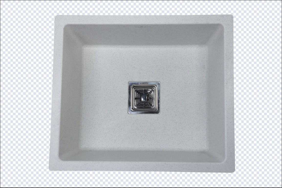 curata 18X21 GRANITE WHITE QUARTZ KITCHEN SINK CRT-QS-1821-GWHT Counter Top-picture-26