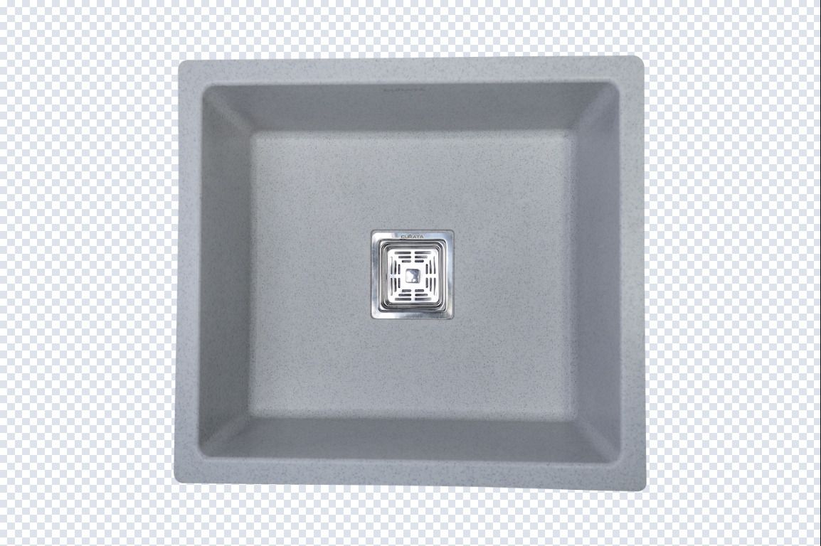 CURATA 16×18 Matt Grey Quartz Kitchen Sink CRT-QS-1618-MGRY Vessel Sink-picture-21