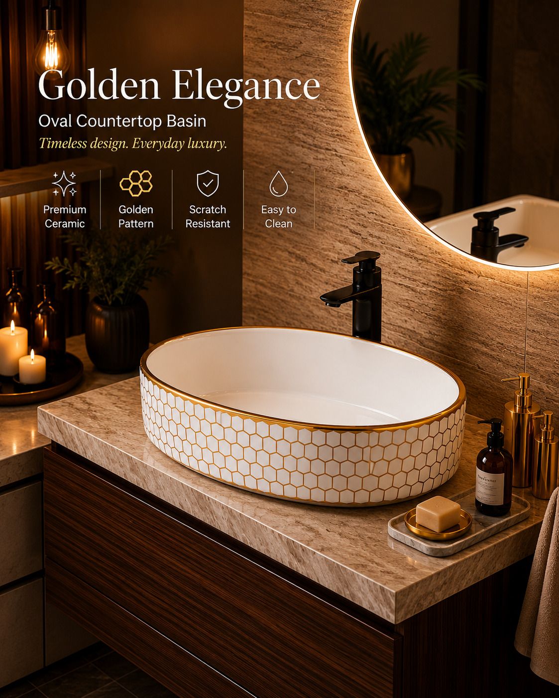 marvaniya ceramic MARVANIYA AMAZON 1003 Table Top Basin-picture-35