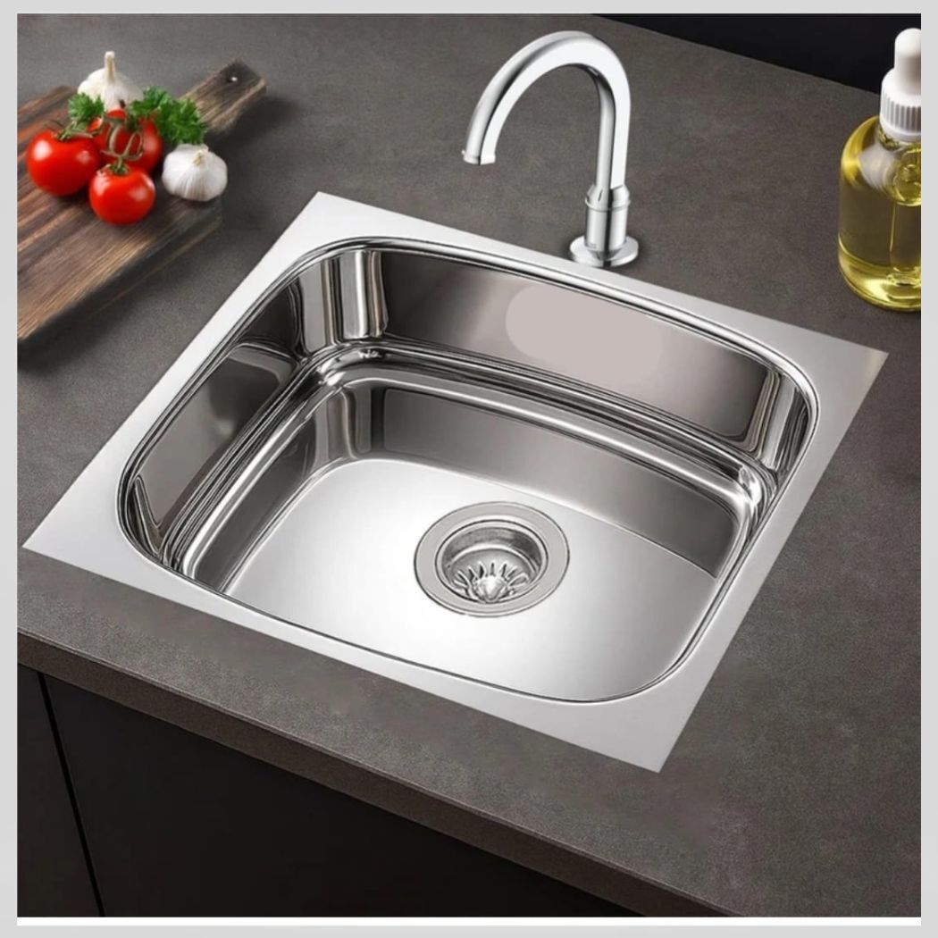 Premium Quality Kitchen Sink kit 16x18x7 Rectangular Stainless Steel Sink for Kitchen 16X18X7 Vessel Sink-image-48